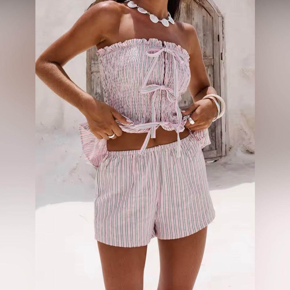 Princess Polly Set - Corset hook closure and shorts